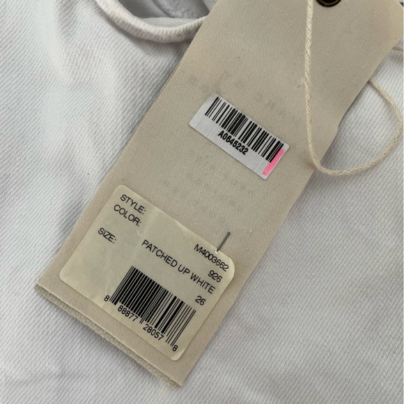 Marc by Marc Jacobs “Big Jean” in Patched-up White - Picture 12 of 14